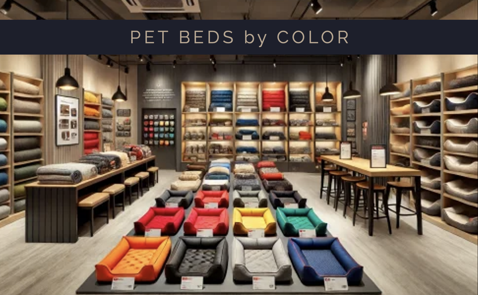One Color Pet Pet Bed Shop By Color