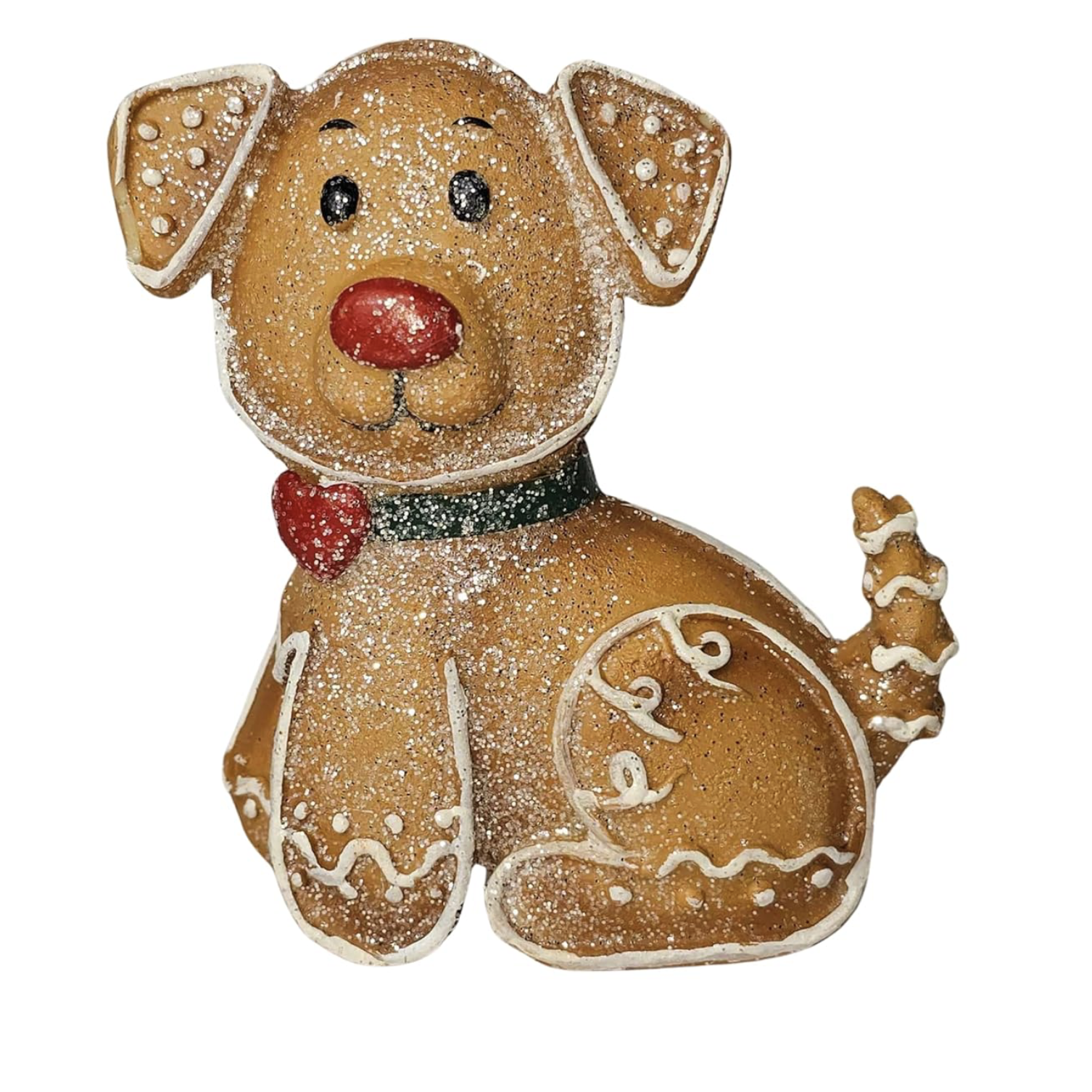 Handmade Gingerbread Dog Cookie Decor