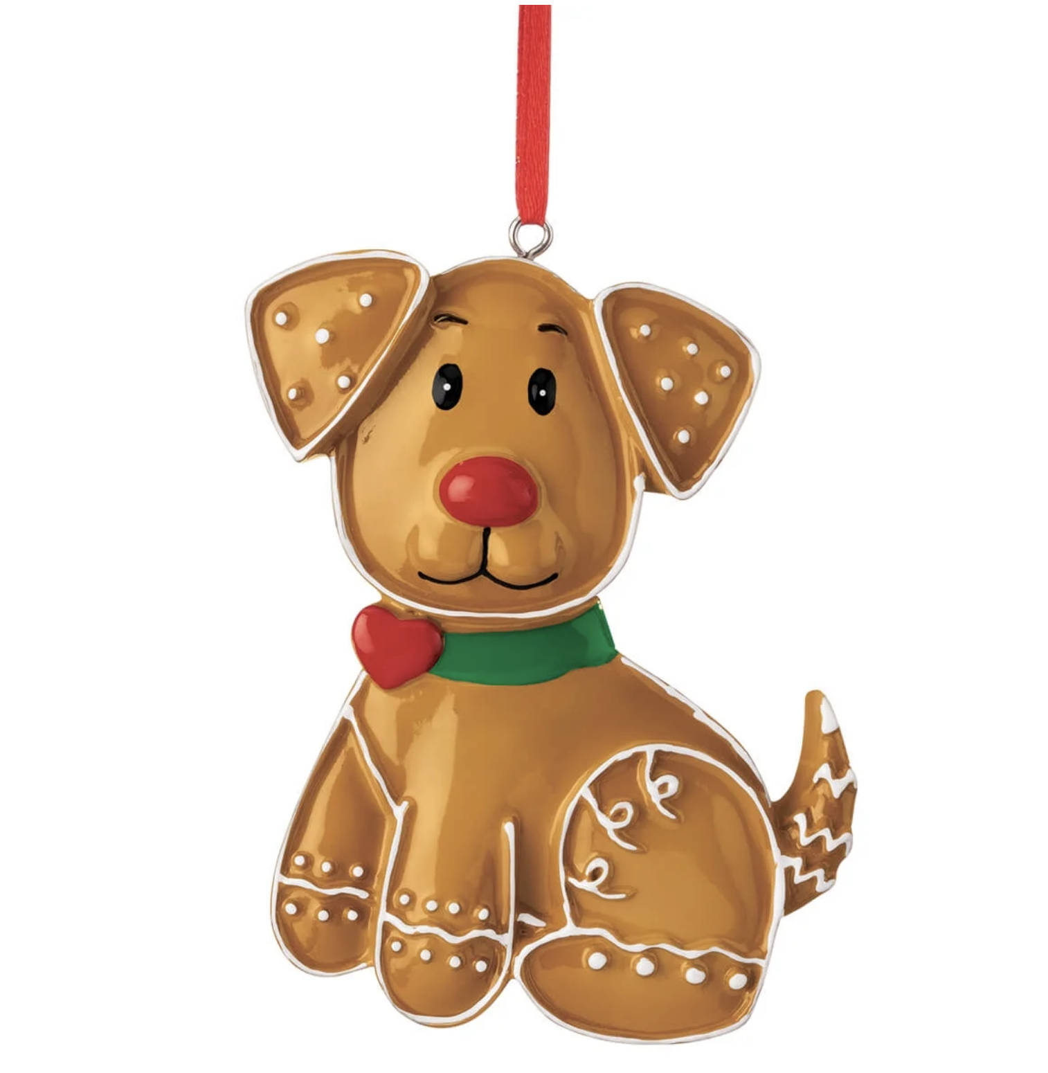 gingerbread dog ornament 