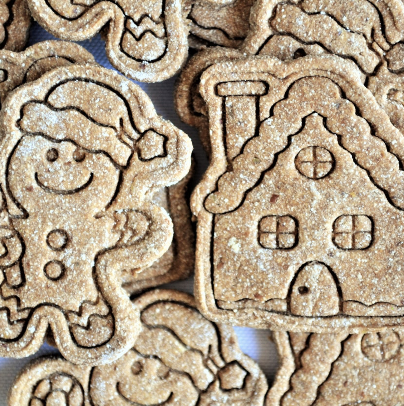 Gingerbread Dog Cookies From Etsy