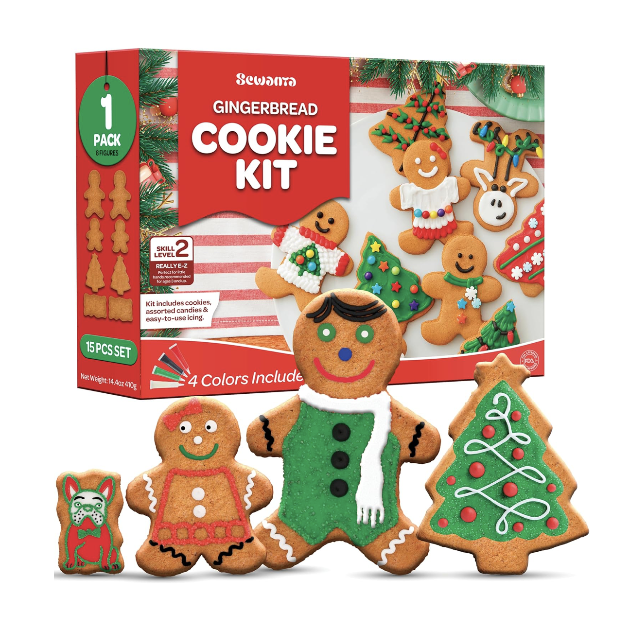 Gingerbread Pet Family Kit - FOR HUMANS