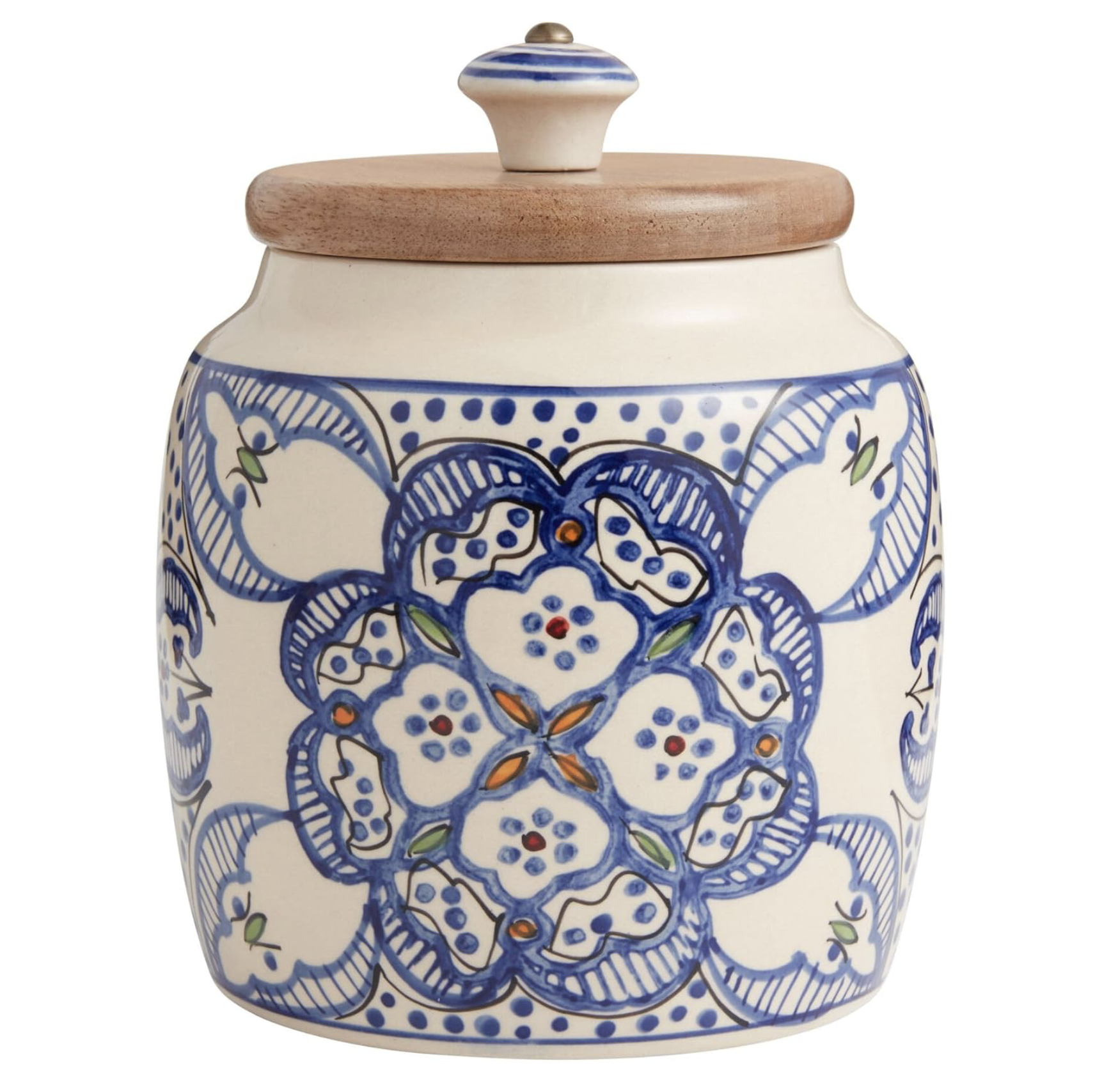 blue dog treat jar