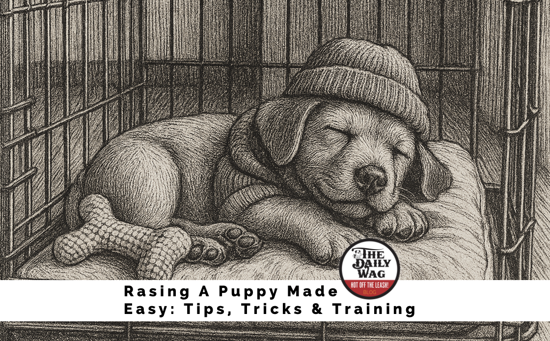 The ultimate beginner’s guide to raising a happy, confident, well-trained puppy.