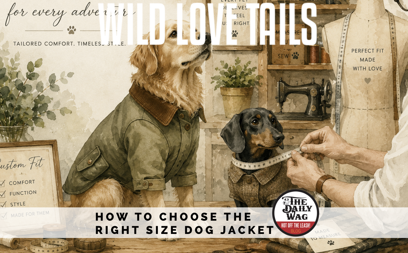 How Do I Choose The Right Size Dog Jacket?