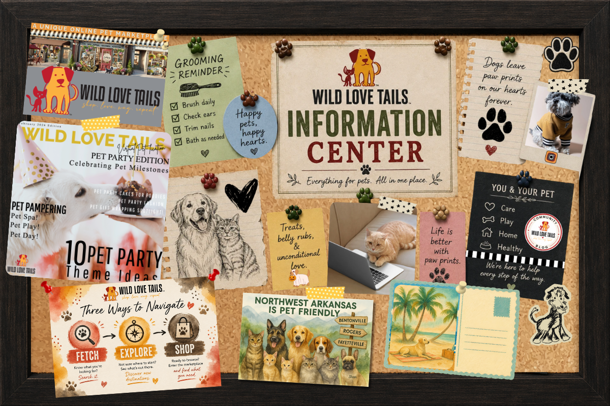 Wild Love Tails Information Center About Us How Our Site Works