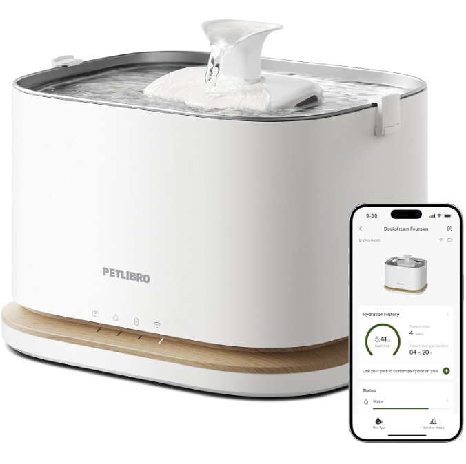 smart pet water fountain