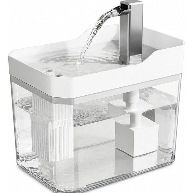pet water fountain with faucet 