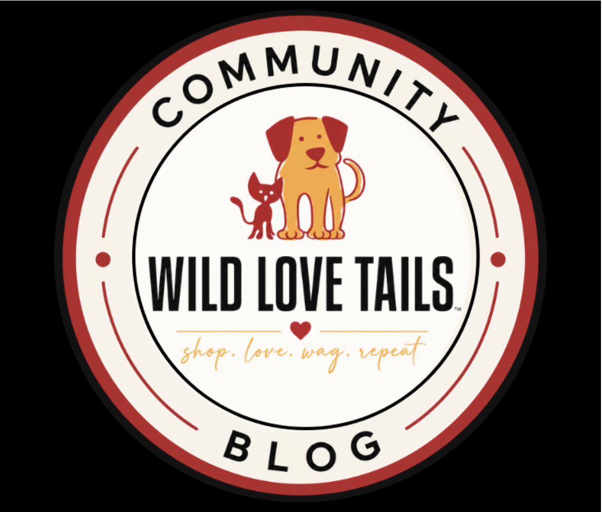 wild love tails pet blog community block logo