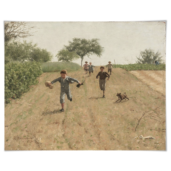 vintage nursery art