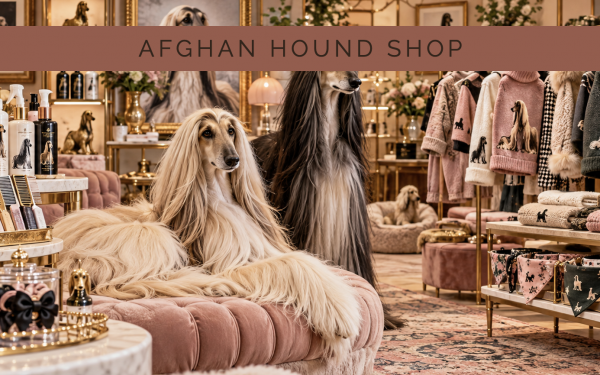 Afghan dog breed shop feature