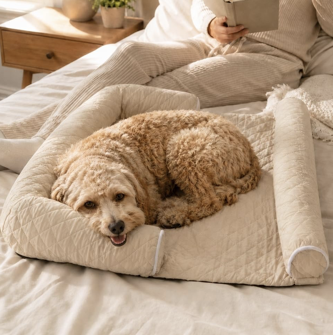 Co sleep pet bed for bedroom sofa