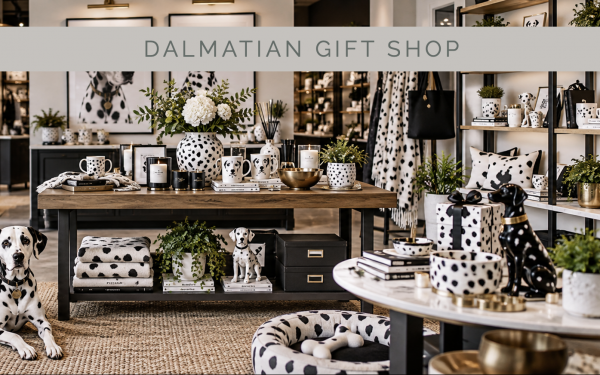 Dalmatian party gift shop feature
